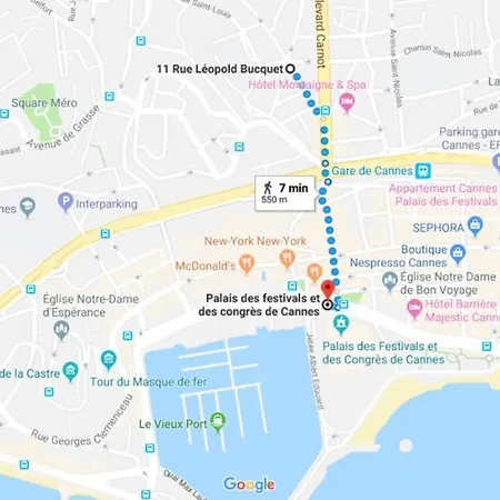 Apartment Serrendy Large 1-bedroom Flat 7min To Palais